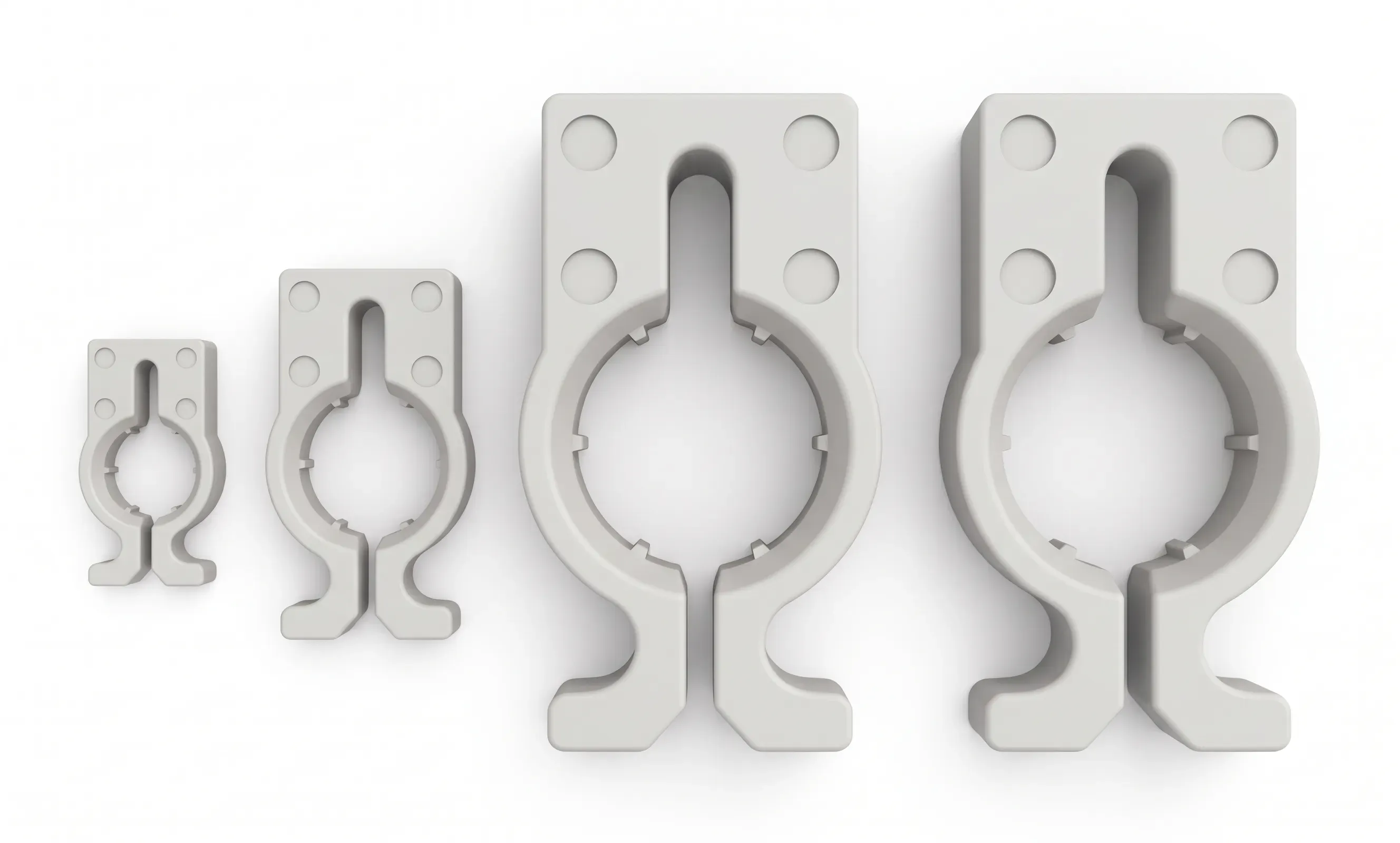 BSS Tech Concrete Rebar Clip White Group