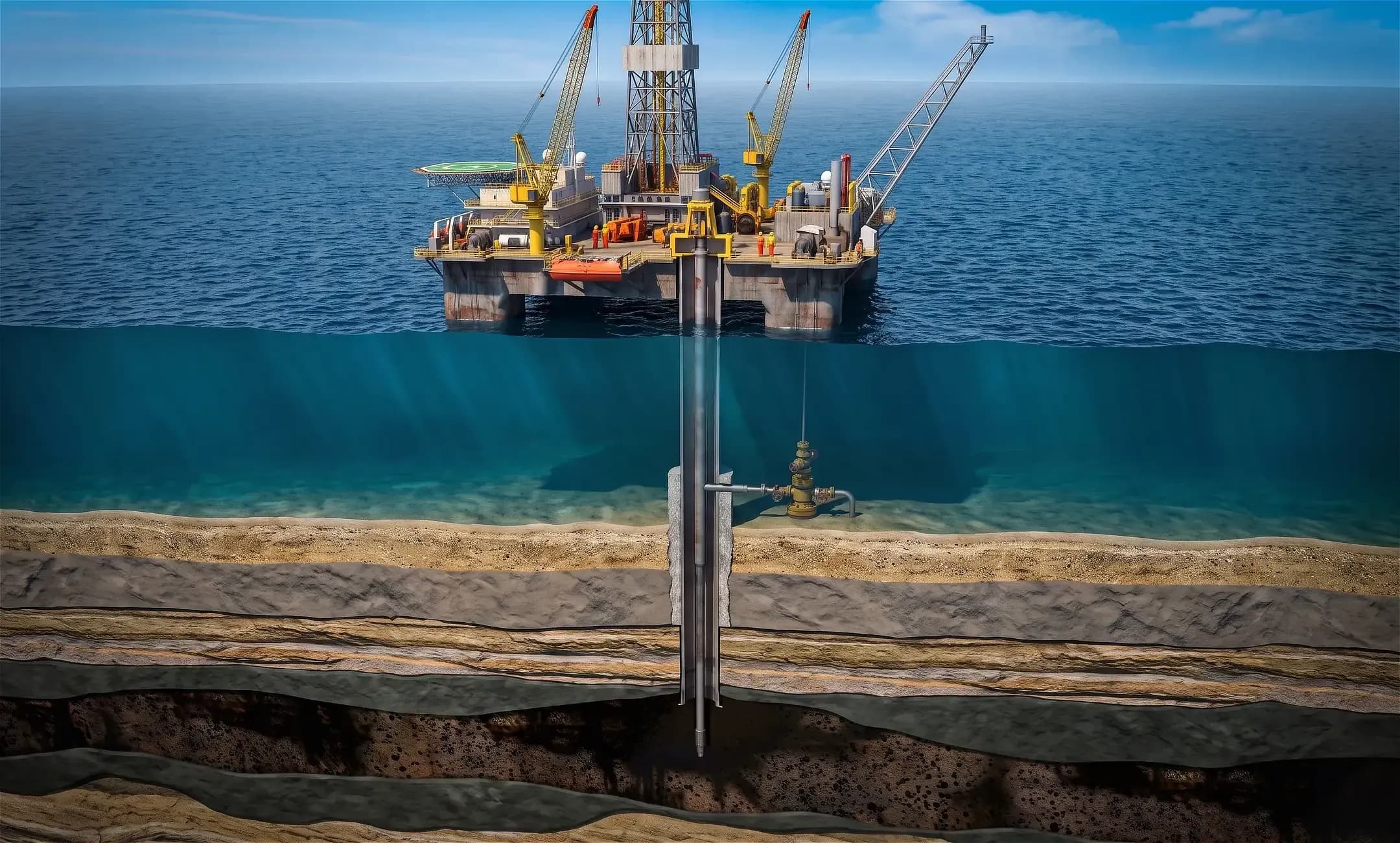 Offshore Oil Well